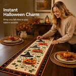 🔥 LAST DAY 50% OFF -🎃 Halloween Quilted Table Runner✨
